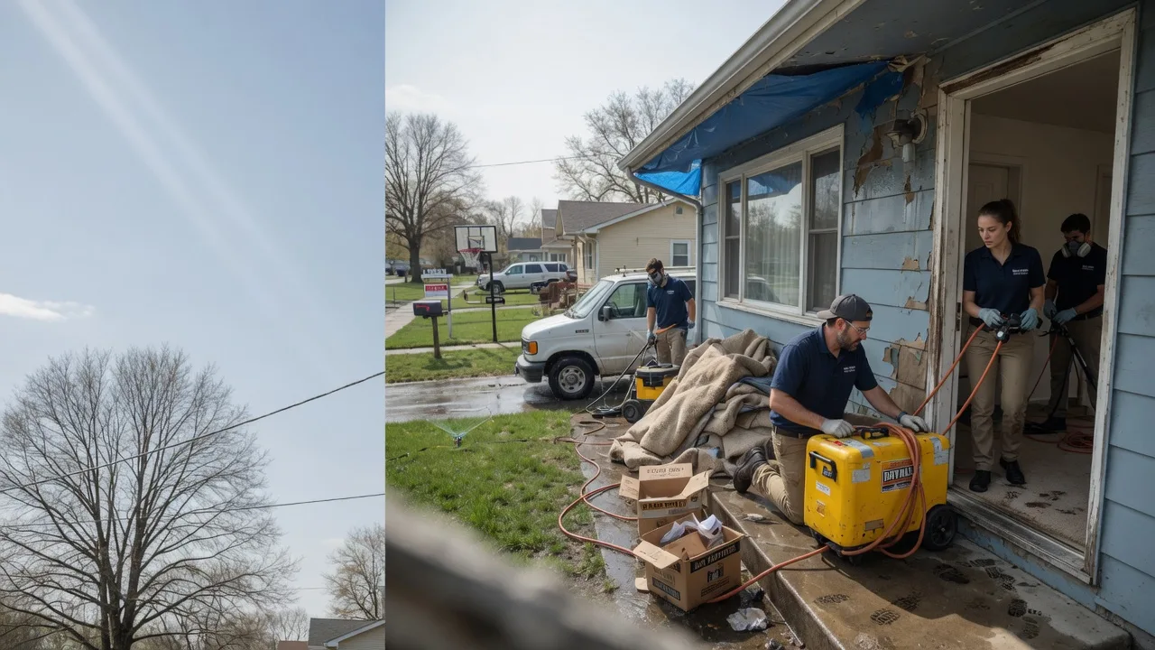 Basement Flood Cleanup in Fall River, MA near me